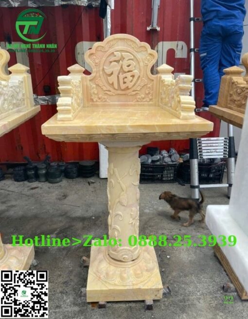 Bàn Thờ Thiên Đá Khối Đẹp Bán Tại Bình Dương [Thờ Ông Thiên]