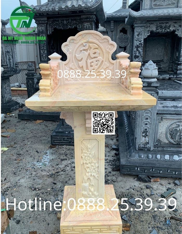 Mẫu Trang Thờ Đẹp Đá Khối Bán Ở Phú Yên
