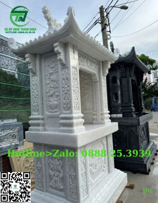 Miếu Thờ Ngoài Trời Đá Khối Đẹp Bán Ở Tiền Giang ✔️ Miếu Thờ Bằng Đá