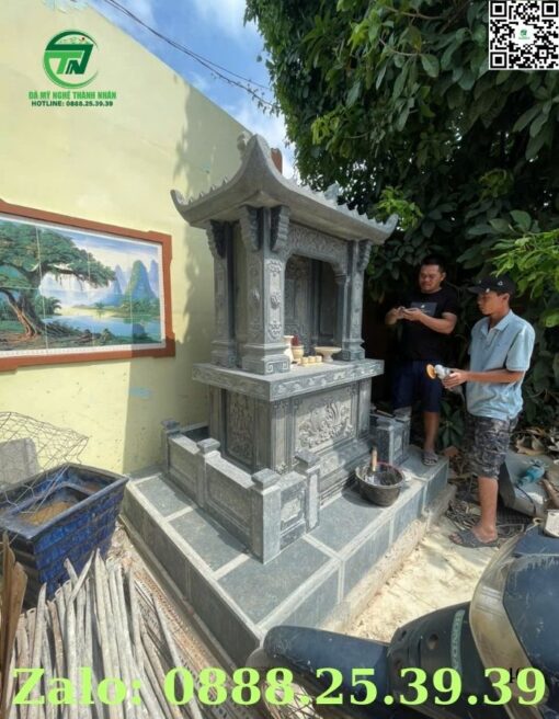 Am Thờ Tro Cốt Đá Khối Đẹp Bán Tại Long An✔️