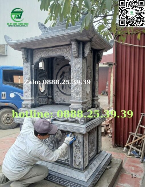 Am Thờ Tro Cốt Đá Khối Đẹp Bán Tại Sóc Trăng