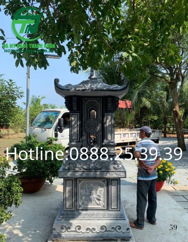 Am Thờ Tro Cốt Đá Khối Đẹp Bán Tại Đồng Tháp