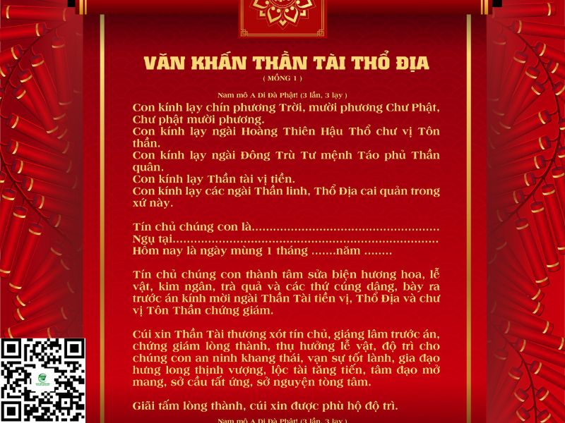 Văn Khấn Ông Địa Thần Tài: Cách Viết và Ý Nghĩa