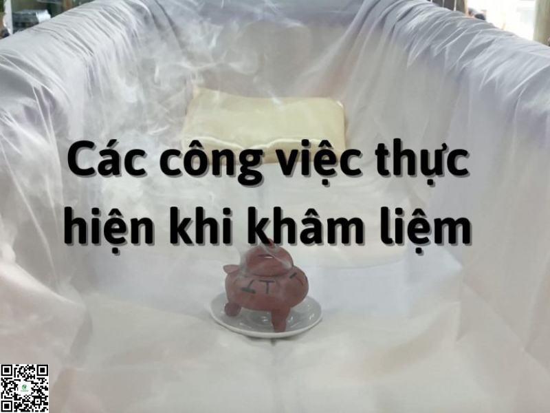 Các Bước Thực Hiện Nghi Thức Khâm Liệm