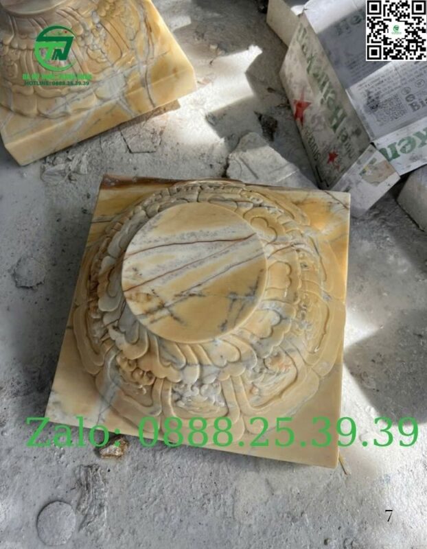 Chân Tảng Đá Kê Cột Nhà Đẹp Bán Ở Bắc Giang, Mẫu Đẹp 2026✴️ chan tang da 53 17