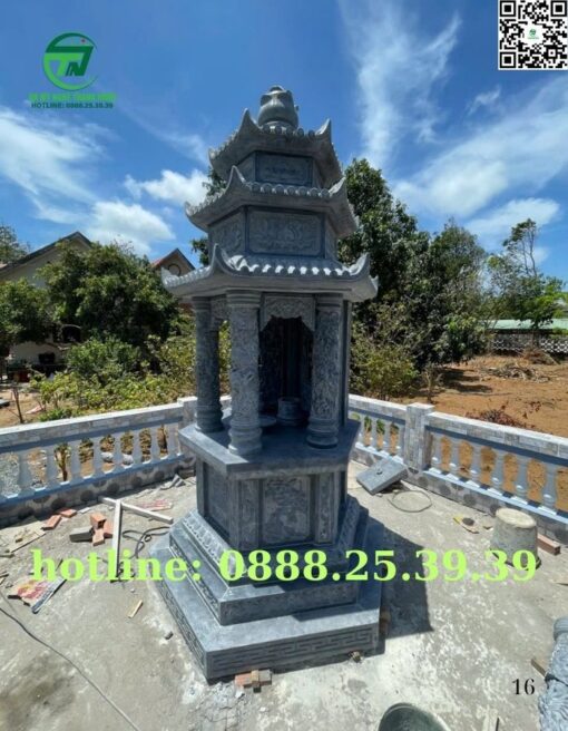 Mộ Tháp Đá Phật Giáo Đẹp Bán Ở Tuyên Quang✔️Tháp Thờ Tro Cốt