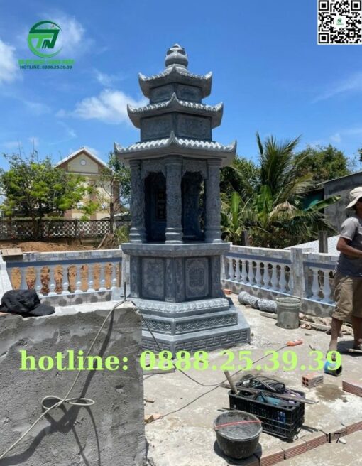 Mộ Tháp Đá Phật Giáo Đẹp Bán Ở Lâm Đồng✔️Thờ Tro Cốt