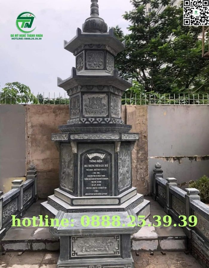 Mộ Tháp Đá Phật Giáo Đẹp Bán Ở An Giang