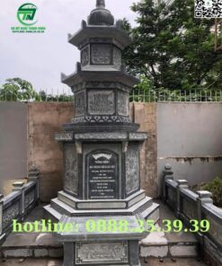 Mộ Tháp Đá Phật Giáo Đẹp Bán Ở Quảng Ninh