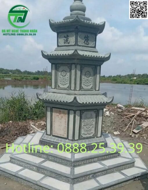 Mộ Tháp Đá Phật Giáo Đẹp Bán Ở Lạng Sơn