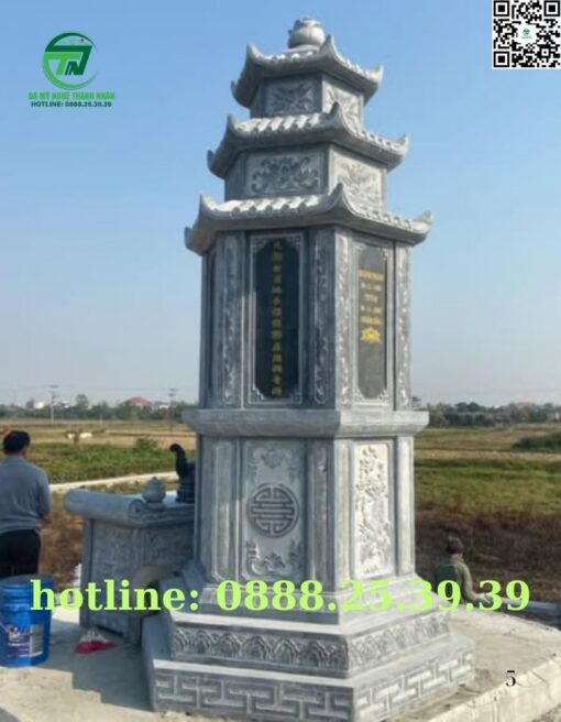 Mộ Tháp Đá Phật Giáo Đẹp Bán Ở Cao Bằng✔️Tháp Thờ Tro Cốt