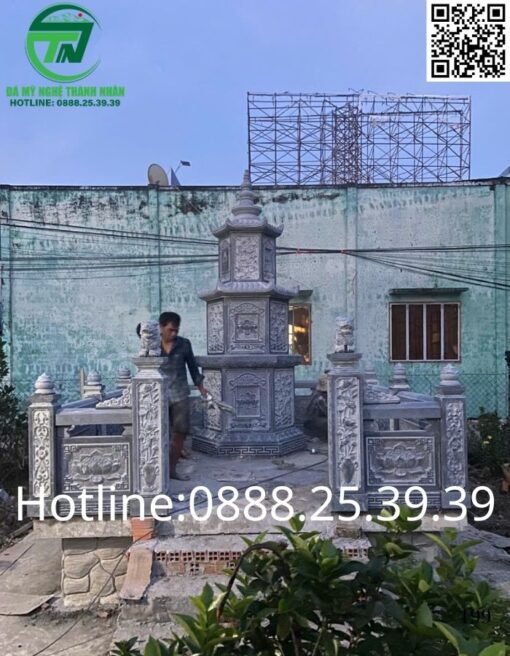 Mộ Tháp Đá Phật Giáo Đẹp Bán Ở Tuyên Quang✔️Tháp Thờ Tro Cốt