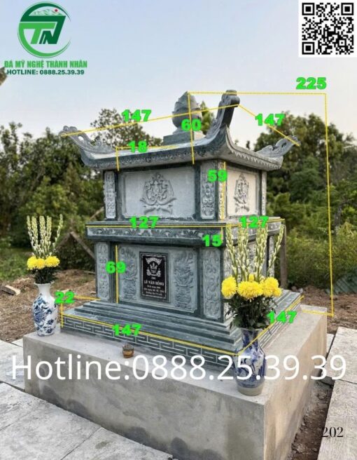 Mộ Tháp Đá Phật Giáo Đẹp Bán Ở An Giang✔️Thờ Tro Cốt