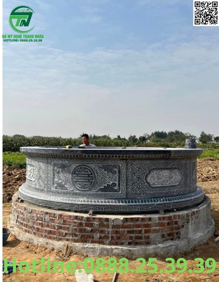 mộ tròn đẹp
