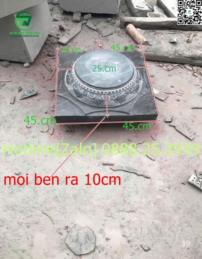 Đá Kê Cột Nhà