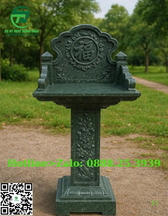 Bàn Thờ Thiên Bằng Đá