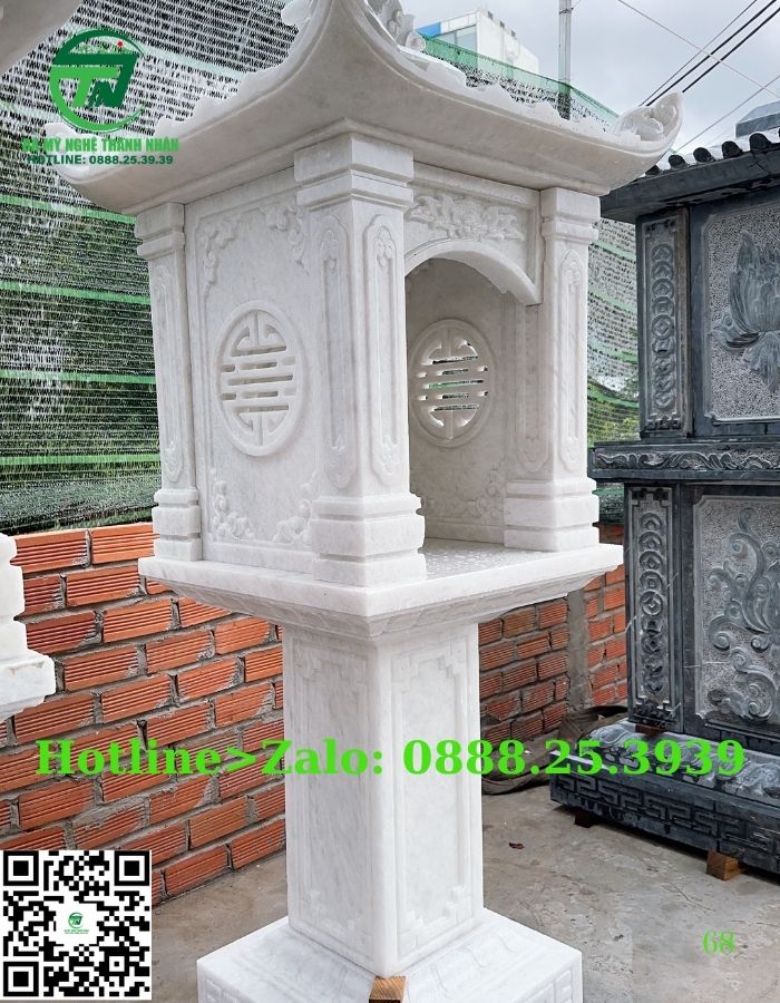 Bàn Thờ Thiên Có Mái Che
