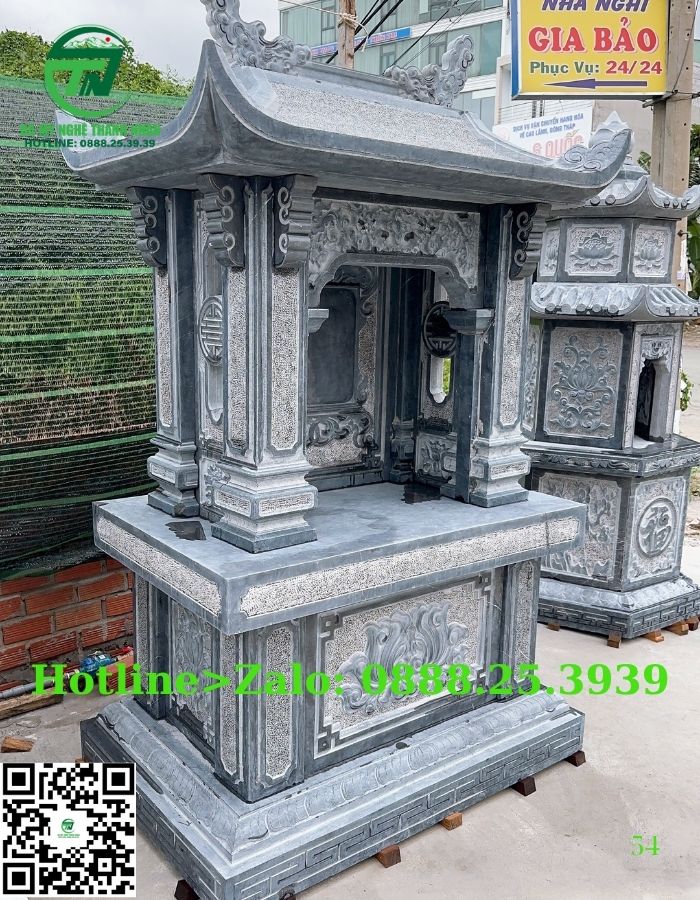 Miếu Thờ Thần Linh Bằng Đá