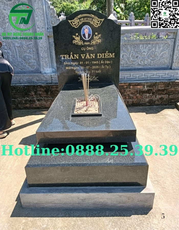 Mộ đá hoa cương đẹp nhất