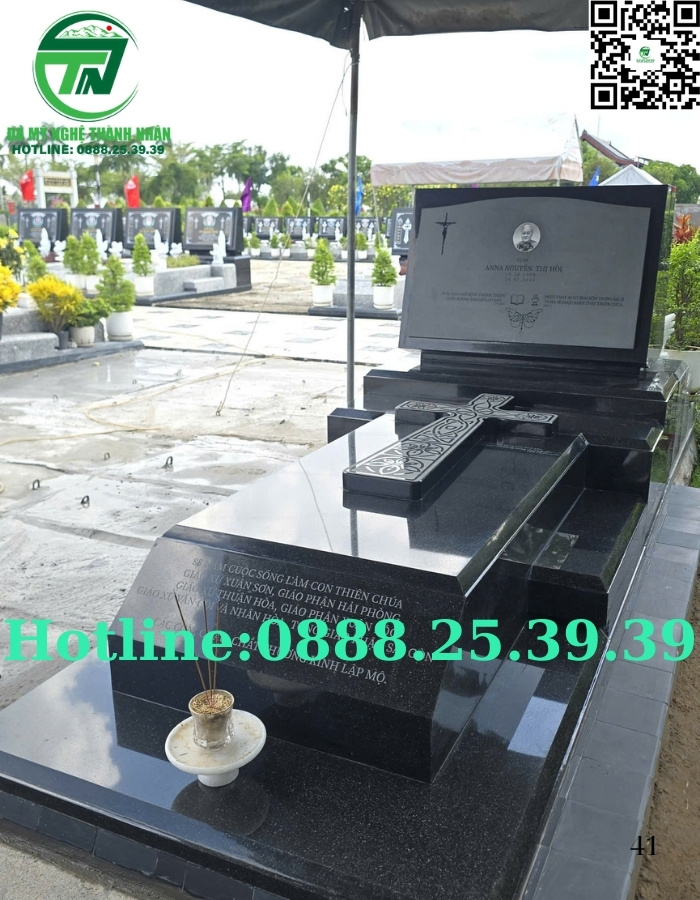 Mẫu Mộ Xây Đẹp Đơn Giản