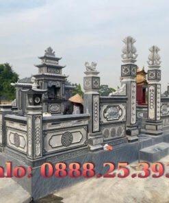 Lăng Mộ Đá Đẹp Hà Tĩnh, Thi Công Trọn Gói Lăng Thờ Đá✔️ 226 8