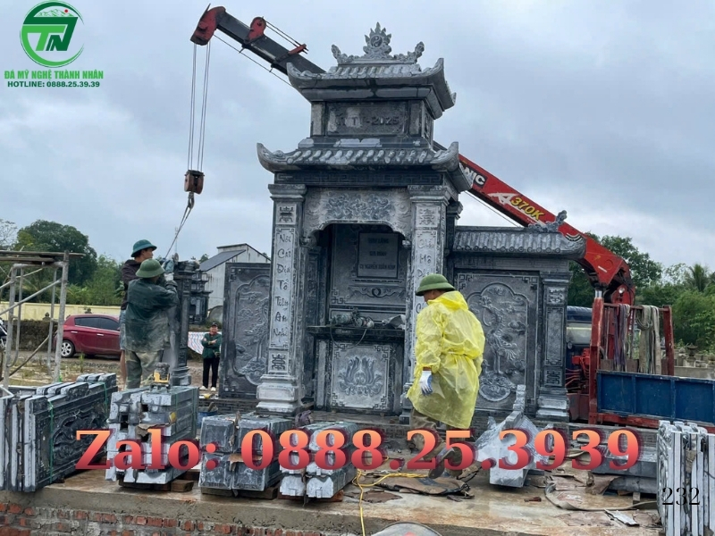 Lăng Mộ Đá Đẹp Đà Nẵng, Thi Công Trọn Gói Lăng Thờ Đá✔️ Lăng Mộ Đẹp Đà Nẵng