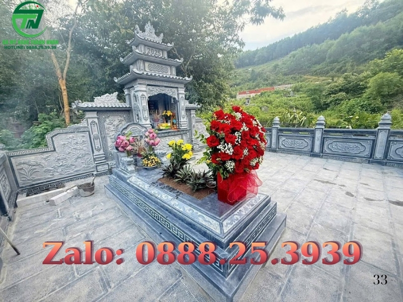 Lăng Mộ Đá Đẹp Nghệ An, Thi Công Trọn Gói Lăng Thờ Đá✔️ Mẫu Lăng Mộ Đẹp Nghệ An