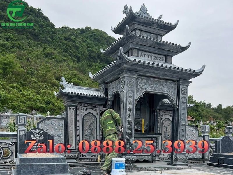 Lăng Mộ Đá Đẹp Hà Tĩnh, Thi Công Trọn Gói Lăng Thờ Đá✔️ Mẫu Lăng Mộ Đẹp Hà Tĩnh