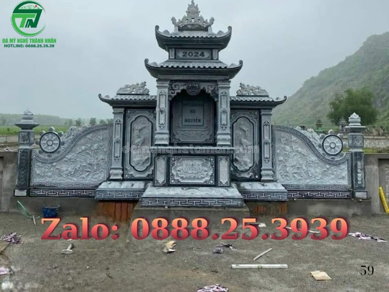 Lăng Mộ Đá Đẹp Bình Định, Thi Công Trọn Gói Lăng Thờ Đá✔️ Lăng Mộ Đá Bình Định