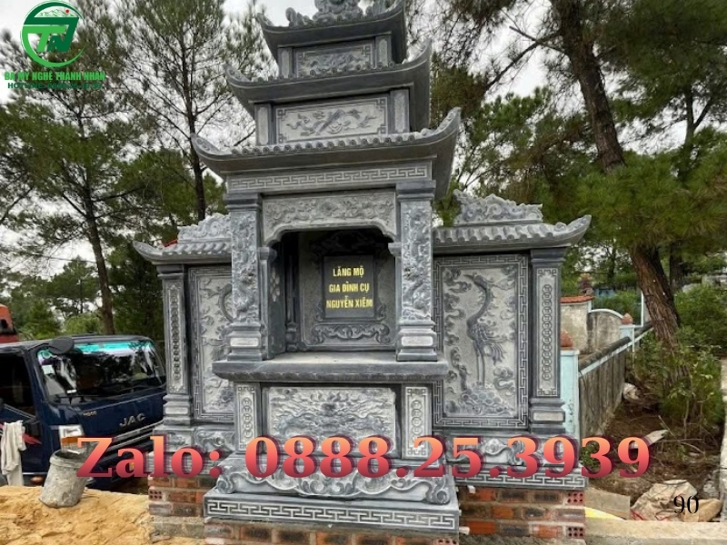 Mẫu Lăng Mộ Đơn Giản Đẹp Bắc Ninh