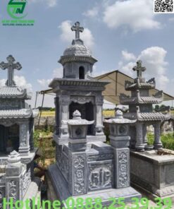 Mộ Công Giáo Đá Khối Đẹp Bán Vũng Tàu | Giá Tốt Tại Xưởng✔️ mo cong giao 22