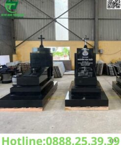 Mộ Công Giáo Đá Khối Đẹp Bán Long An | Giá Tốt Tại Xưởng✔️ mo cong giao 5