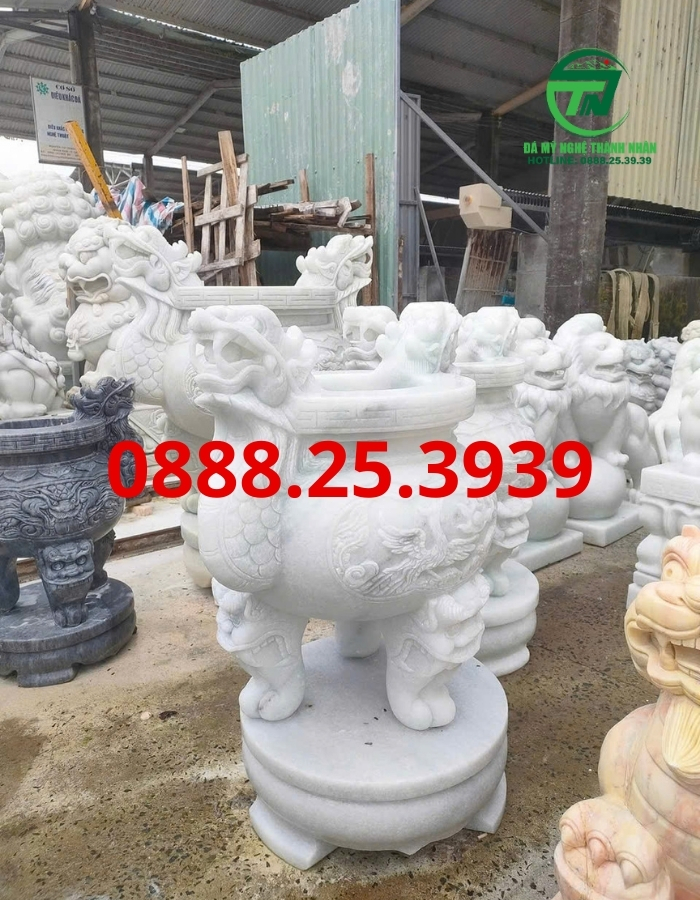 Mẫu Lư Hương Đá Đẹp Bán Kon Tum