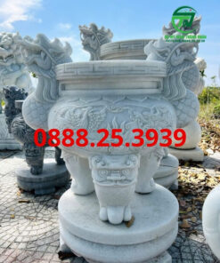 Lư, Đỉnh Hương Bằng Đá Đẹp Giá Rẻ Bán Bình Thuận✔️ 129