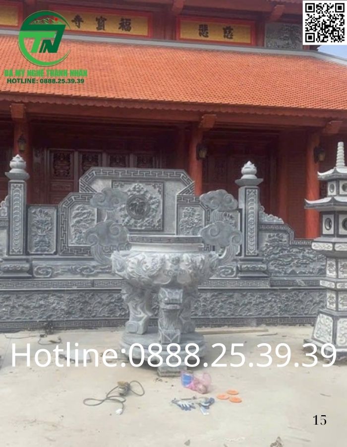 Lư Hương Bằng Đá Bán Kon Tum