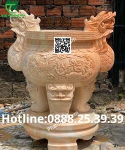 Lư, Đỉnh Hương Bằng Đá Đẹp Giá Rẻ Bán Gia Lai✔️ 50 1