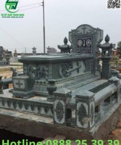 Mộ Công Giáo Đá Khối Đẹp Bán Sóc Trăng | Giá Tại Xưởng✔️ mo cong giao 2 1