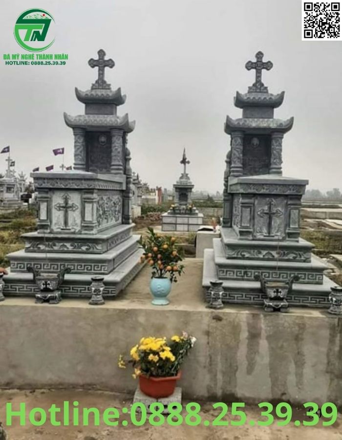 Mộ Đá Công Giáo Đẹp Bán Kiên Giang
